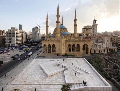 Mausolee de rafiq hariri liban