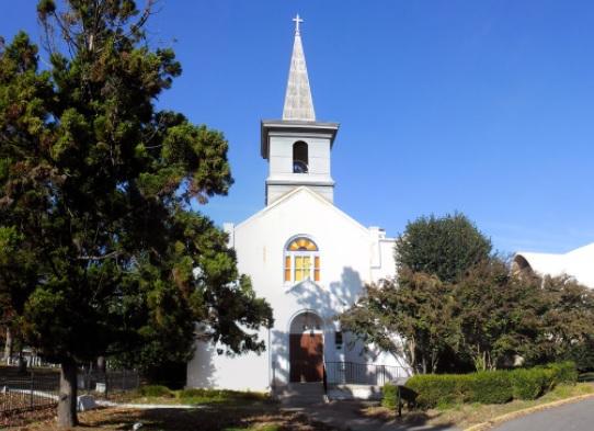 Old saint mary s catholic church cemetery usa