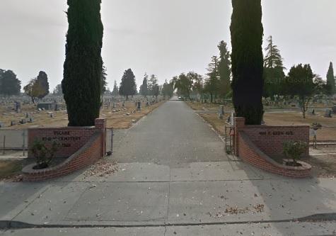 Tulare public cemetery usa